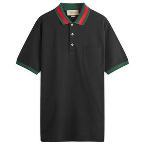 Men’s Gucci Web Collar polo shirt large